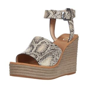 Louise et Cie Paley Wedge Platform Sandal Taupe Size 9